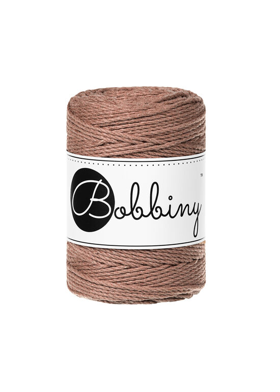 Makramē virve 3PLY - Mocha Mousse